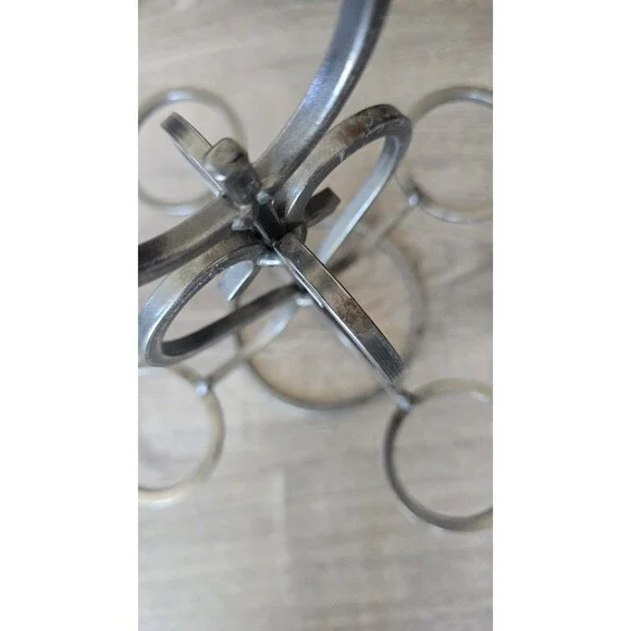 Vintage Danish Wrought Iron Candle Holder - Picture 8 of 10
